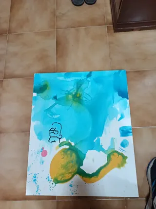 Cuadro abstracto número 1 de 20 de mi primera obra