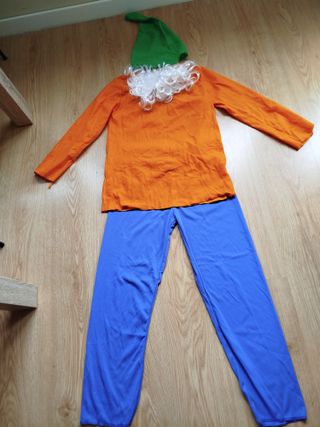 Disfraz infantil enano bosque T10-12 años