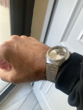 Reloj Automático Orient Plata y Blanco