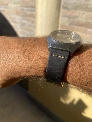 Reloj Automático Orient Plata y Blanco