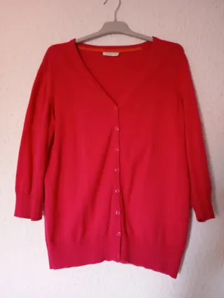 Chaqueta fucsia mujer