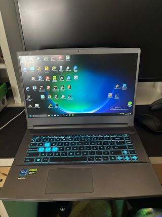 Portátil MSI Thin 15 i7 12th Gen RTX 3050