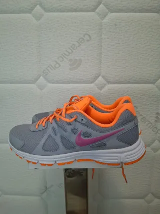 Zapatillas Nike Revolution 2 MSL W Gris Naranja