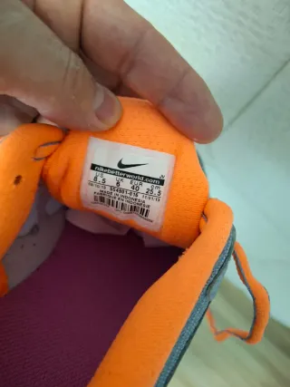 Zapatillas Nike Revolution 2 MSL W Gris Naranja