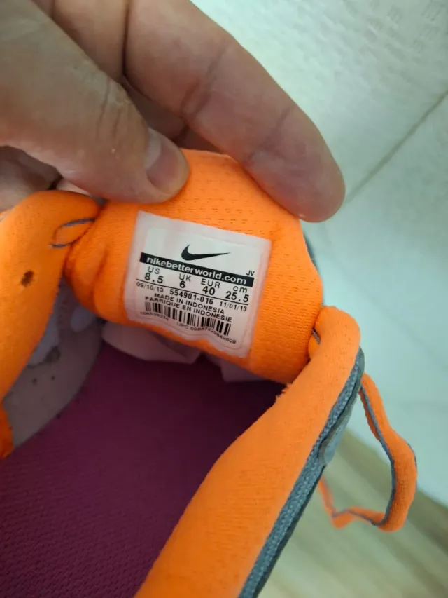 Zapatillas Nike Revolution 2 MSL W Gris Naranja