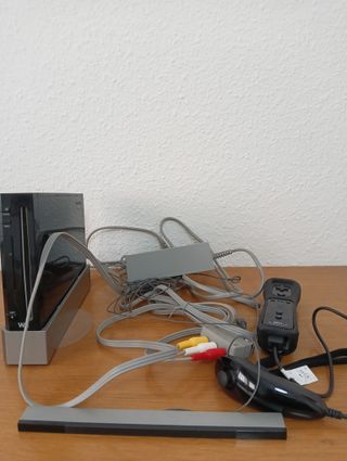 Nintendo Wii Completo Negro