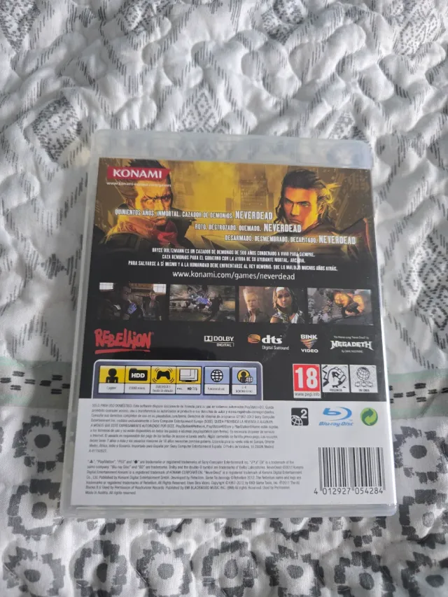 Never Dead PS3 Konami