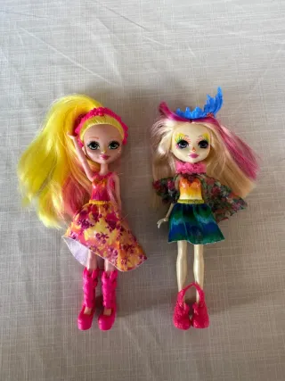 2 Muñecas Enchantimals Buen Estado
