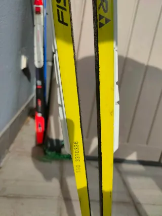 Esquís Fischer Clásico Niños Escamas