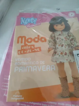 Nancy Moda Años 60-70-80 con fascículo.