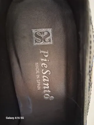 Zapato salón mujer Piesanto negro