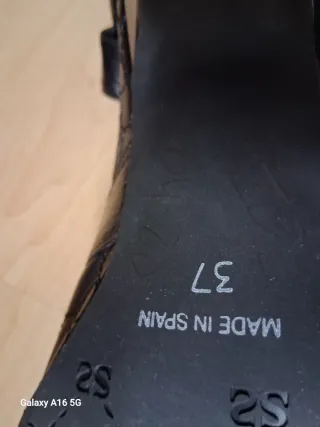 Zapato salón mujer Piesanto negro