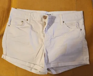 Shorts estilo tejano elásticos