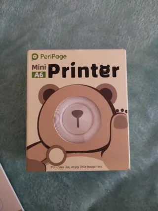 PeriPage Mini Impresora A6 Térmica Fotos