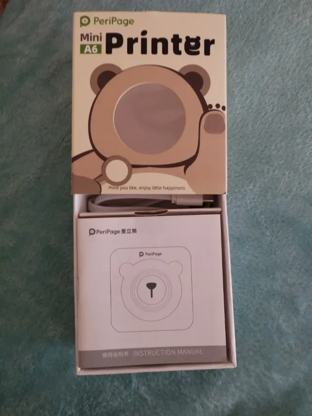 PeriPage Mini Impresora A6 Térmica Fotos