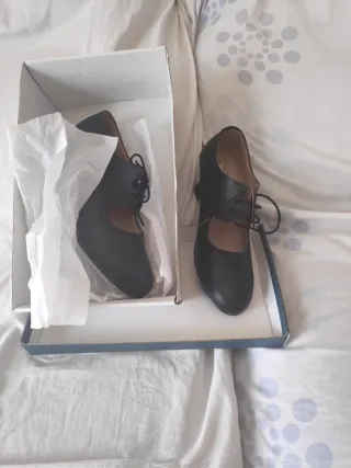 Zapatos de baile flamenco negros
