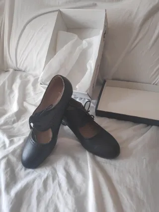 Zapatos de baile flamenco negros