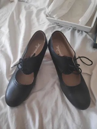 Zapatos de baile flamenco negros