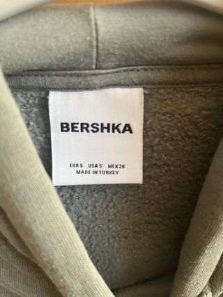 Sudadera verde con estampado New York