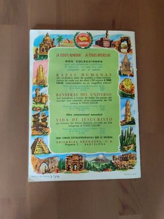 Álbum Cromos Maravillas del Mundo imagen