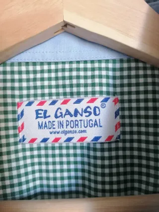 Camisa El Ganso Verde Vichy