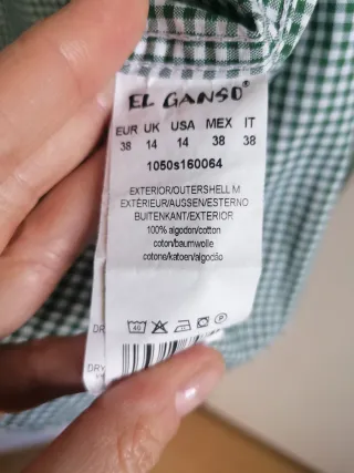 Camisa El Ganso Verde Vichy
