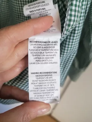 Camisa El Ganso Verde Vichy