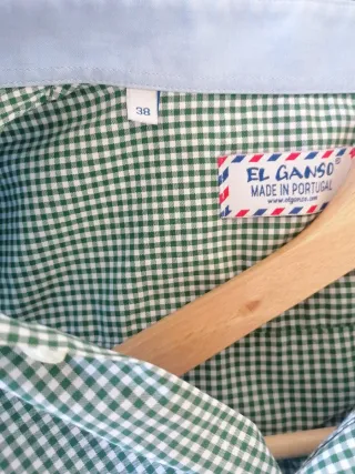 Camisa El Ganso Verde Vichy