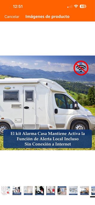 Kit Alarma YISEELE 5 GHz WiFi