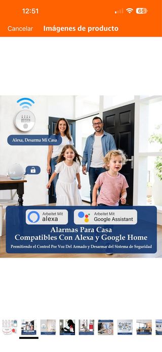 Kit Alarma YISEELE 5 GHz WiFi