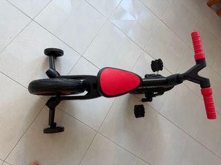 Triciclo infantil OLYSPM negro y rojo