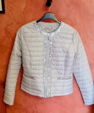 Cazadoras chaquetas con lentejuelas