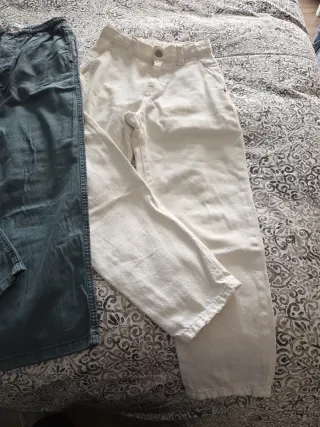 Lote 3 pantalones niño Zara T.10