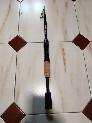 Caña de pescar 1,80m ultraligera