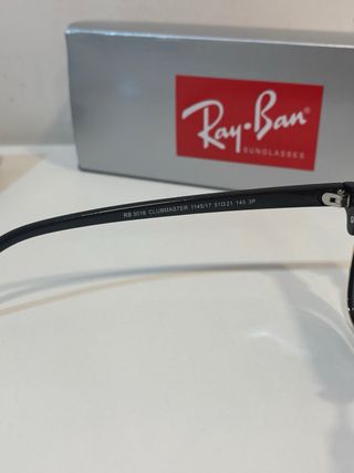 Occhiali da sole Ray-Ban Clubmaster Nero/Oro