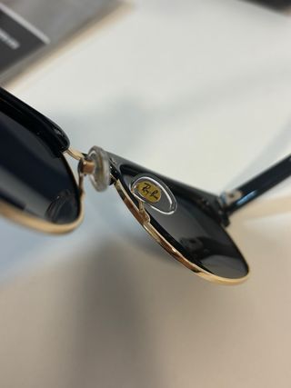 Occhiali da sole Ray-Ban Clubmaster Nero/Oro