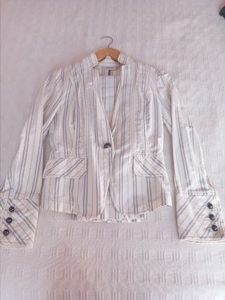 Conjunto Trucco Chaqueta y Pantalón Rayas