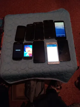 Lote3 .10 Teléfonos Móviles Vintage LG/Samsung