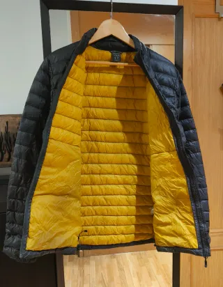 Plumas Rab Microlight Negra talla M