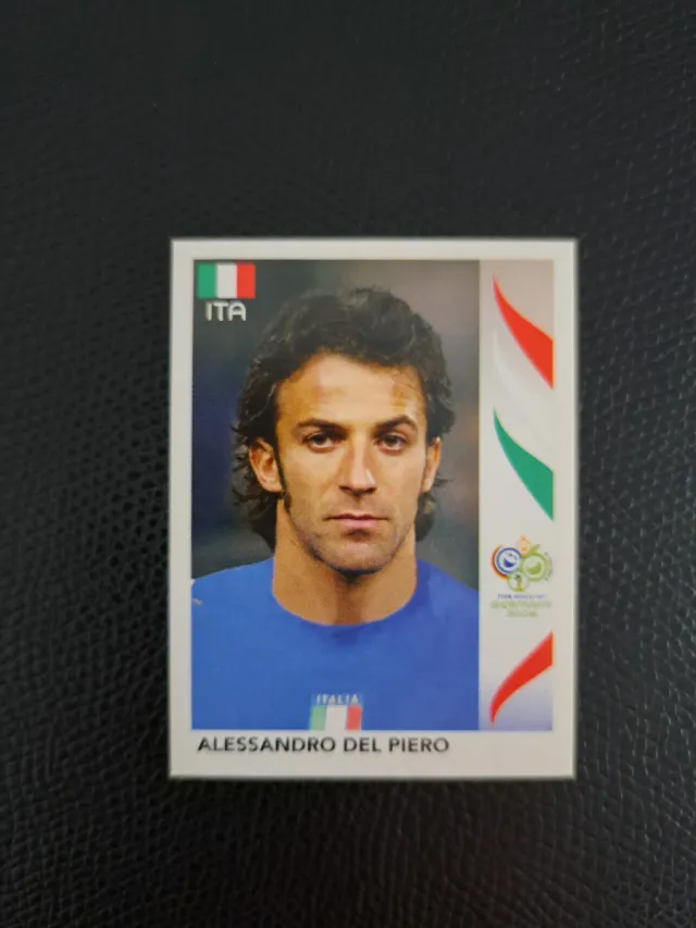 Figurine Panini Germania 2006 Del Piero Cannavaro