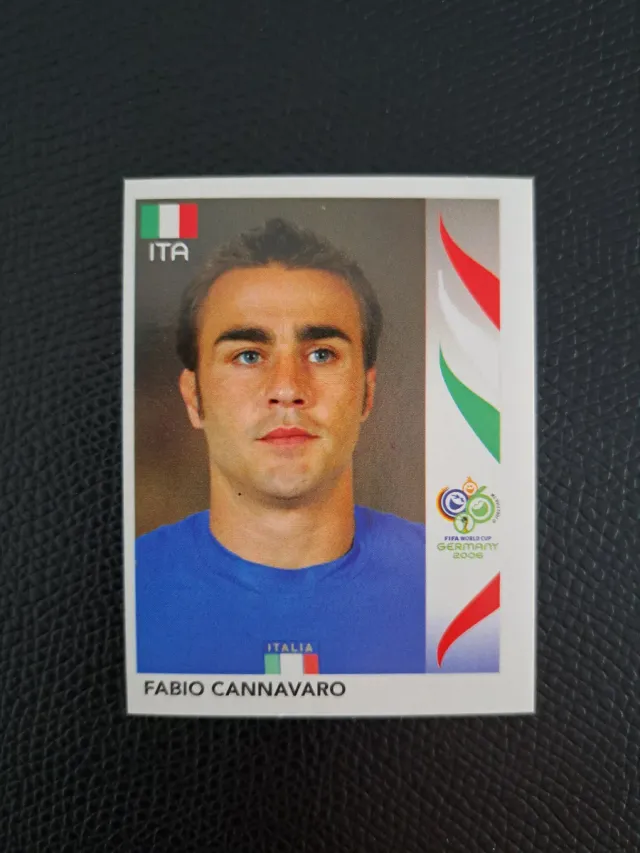 Figurine Panini Germania 2006 Del Piero Cannavaro