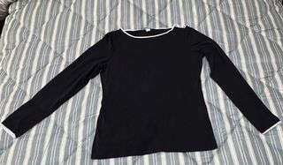 Camiseta H&M Algodón Cuello Barco T. XL