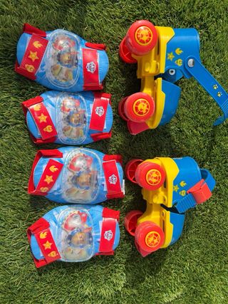 Patines y protecciones Paw Patrol