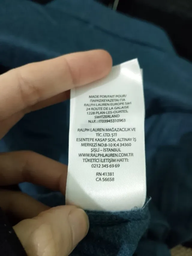 Polo Ralph Lauren Manga Larga Talla S