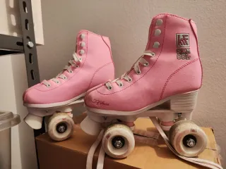 Patines 4 Ruedas Artísticos Rosas