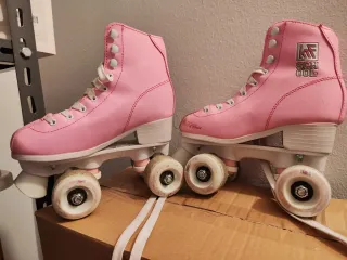 Patines 4 Ruedas Artísticos Rosas