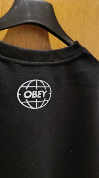 Sudadera Obey Negra Talla M/L