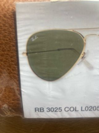 Gafas Ray-Ban Aviator RB 3025 L0205 Dorado/Verde
