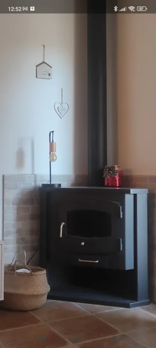 Estufa Leña Panadero Rinconera Sintra