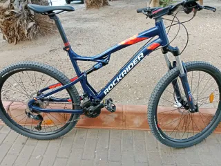 Bicicleta Montaña Rockrider Doble Suspensión